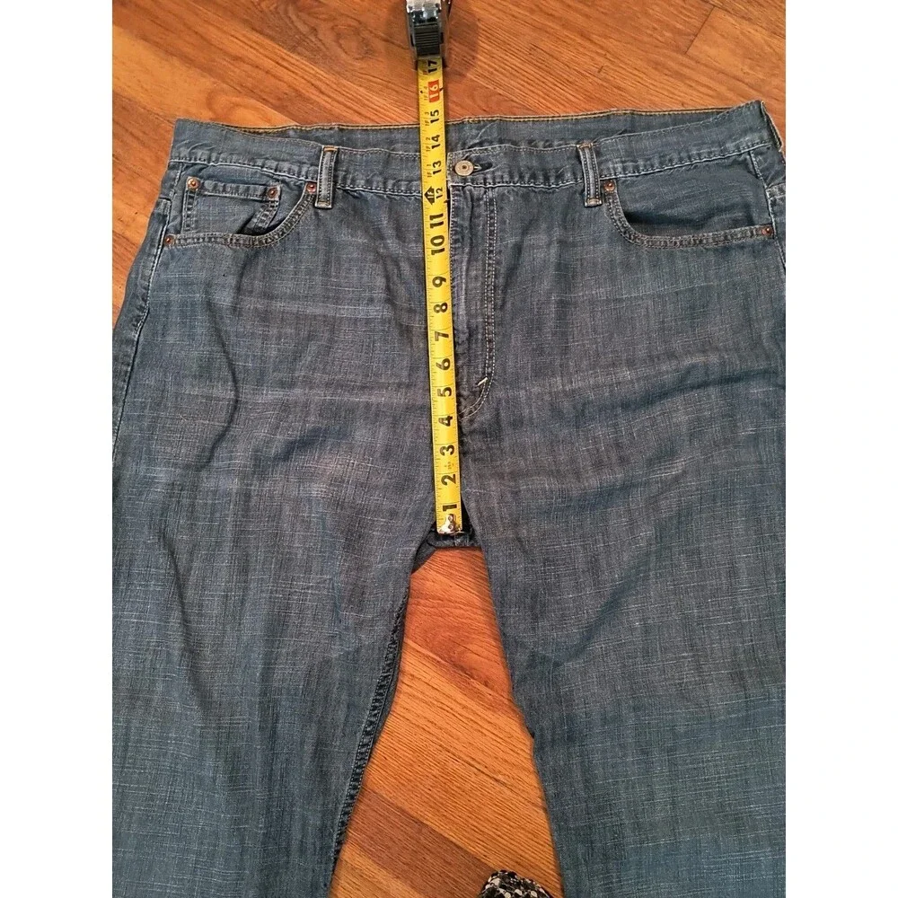 Levi's 569 Mens Loose Fit Jeans  100% Cotton Zipper 5 Pocket Great Condition